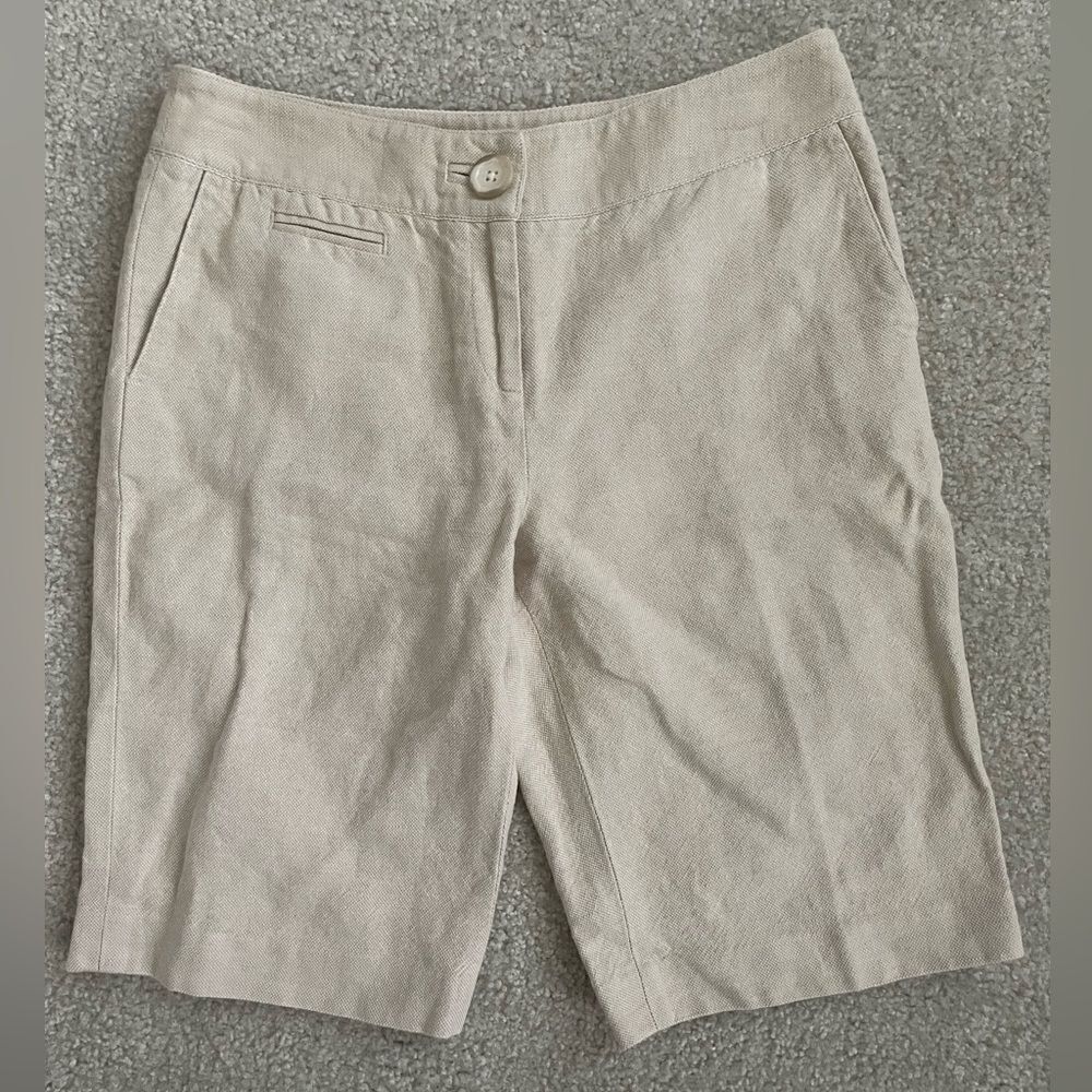 Ann Taylor Linen Shorts